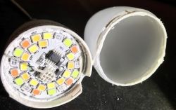 [BK7231N/CBLC5] RGBCW GY E14 Smart Led Alexa Lamp 6W (Immax) with BP5758D LED driver