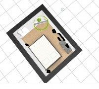 Rozmieszczenie kina domowego Denon AVR-X540BT + Eltax Experience 5.0 w małym pokoju