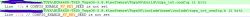 Code snippet in a text editor showing comments related to configuration.