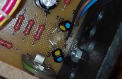 Oscyloskop C1-94: Napięcia zasilania -5,4V i +20V zamiast -12V i +12V