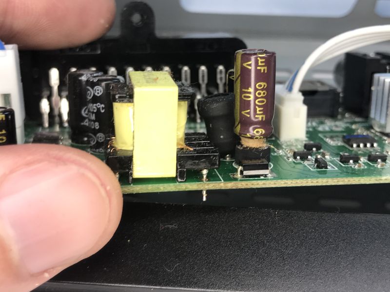 Internal components, repairs and firmware emulation – Manta DVBT018 DVB-T2 tuner