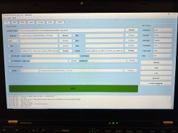 Bouffalo Lab Dev Cube screen with completed flashing process