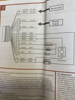 Podłączenie wideodomofonu HIKVISION DS-KV6113-WPE1 i elektrozaczepu - schemat i instrukcje