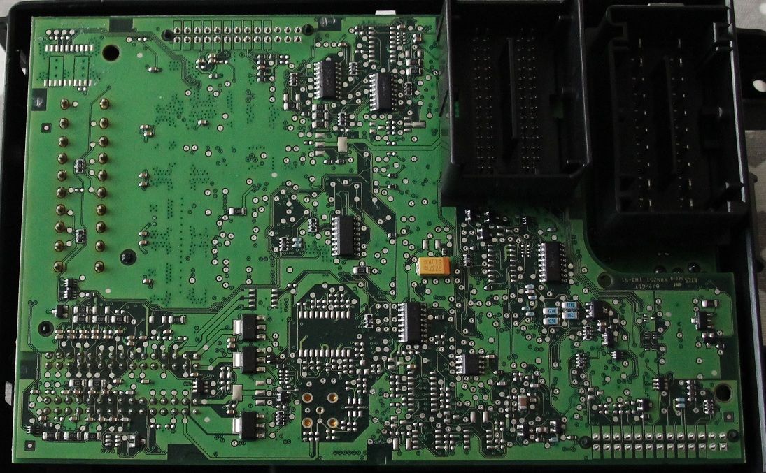Fiat Body Delphi Fiat Punto zdjęcie PCB pinout do odczytu procesora