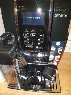 Delonghi dinamica Ustawienia fabryczne zmiana jezyka