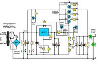 Regulated power supply (darlington power) for LM317 10A 1.2..37V