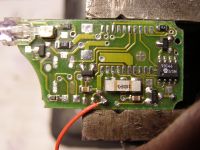 Pilot Mercedes W201 - uszkodona elektronika po upadku.