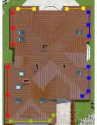 How to control 4-zone soffit lighting (7 circuits) with only 3-core cable?