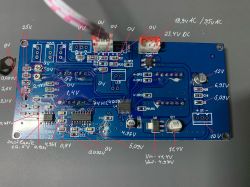 Schemat do zasilacza regulowanego PowerLab 1502D / brak regulacji napięcia