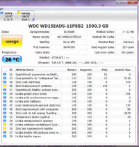 WD 1,5TB przenośny - dysk niewidoczny w Win 7, możliwa uszkodzona tablica partycji?