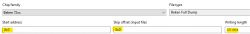 Screenshot displaying backup settings.