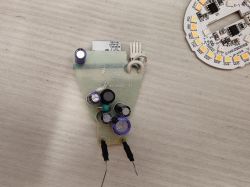 Photo of a disassembled module from a smart LED bulb.