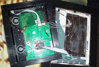 Ramka elektroniczna - brak podświetlenia