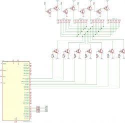 [AVR][BASCOM] - Duchy na dużym wyświetlaczu LED