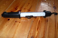 Jak rozebrać lampę warsztatową LED Powerfix z Milomex Ltd po uszkodzeniu?