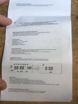 Programator czasowy z LCD JK-TM01 - obsługa, instrukcja, wnętrze, budowa