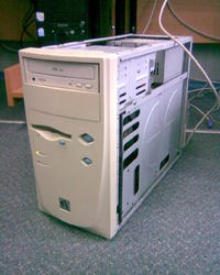 projekt komputera w akwarium