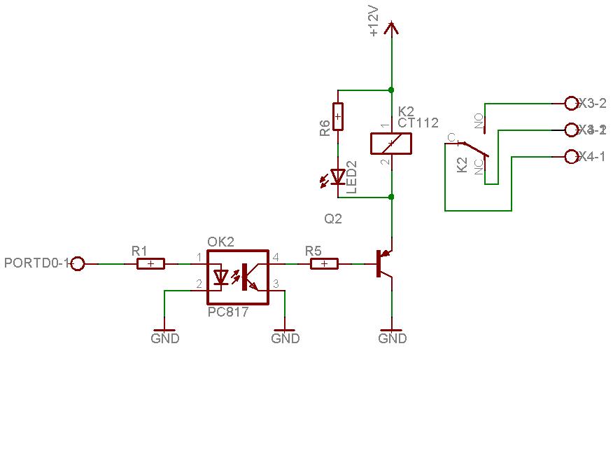 Pc814 схема включения