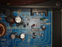 Dziwne uszkodzenia wzmacnaicza.