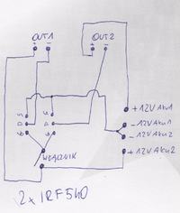Włącznik na IRF540 , problem z MOSFET-em Włącznik na IRF540 , problem z MOSFET-em