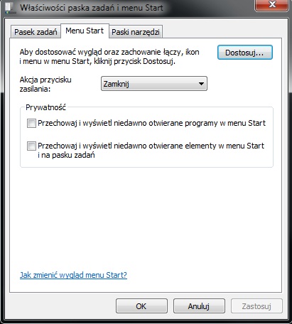 Windows 7 opcja "wyłącz" uruchamia komputer ponown