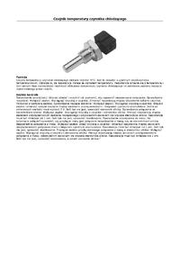 audi a3 czujnik temperatury płynu chłodzącego