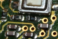 Opel corsa C - Brakujący element na płytce w pilocie