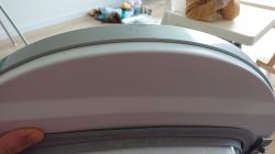 Suszarka Siemens WT45H25EPL - wymiana osłony szyby drzwi