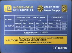 Bitcoin Miner Power Supply 130 - Zwarcie - wywala bezpieczniki
