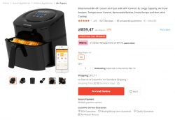 OpenBeken on BW-AF1 fryer with WiFi - interior, TYWE3S/WB3S, configuration OpenBeken on BW-AF1 fryer with WiFi - interior, TYWE3S/WB3S, configuration