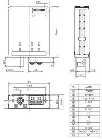 LC72131 w głowicy, jak sterować z attiny13