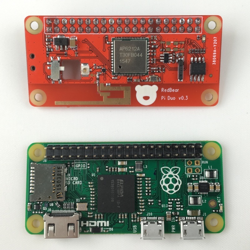 RedBear IoT HAT - nakładka Wi-Fi/Bluetooth dla Raspberry Pi Zero ...