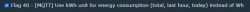 Screenshot of Flag 40 setting in OpenBeken.