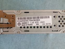 Radio Gamma 5 VWZ3Z3C7xxxxxxx – jak odczytać kod z pliku bin EEPROM 24c01?