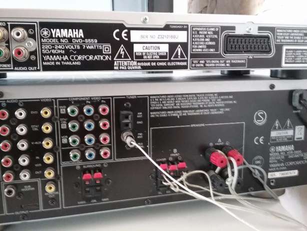Yamaha HTR-5930 - Podłączenie kina domowe do TV - elektroda.pl