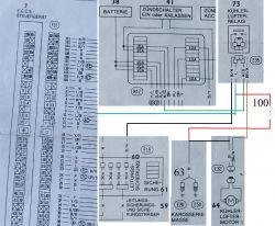 Nissan Sunny 2.0 GTI - Dodatkowy włącznik wentylatora chłodnicy Nissan Sunny 2.0