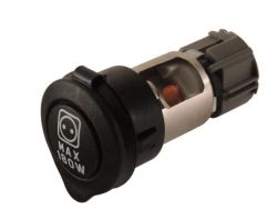 Samochodowe gniazdo zasilania 12V z oznaczeniem MAX 180W