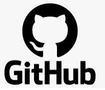 GitHub Logo GitHub logo in black and white.