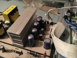Samsung LE40R87BDX TV - Red LED Flashes, Screen Flickers, No Display: 1000uF 10V Capacitor Fix? Samsung LE40R87BDX TV - Red LED Flashes, Screen Flickers, No Display: 1000uF 10V Capacitor Fix?