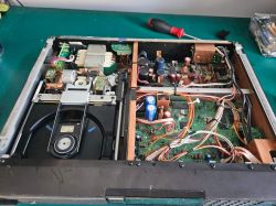 Regeneracja mechaniki Sony CDP-502ES - wymiana układu optycznego