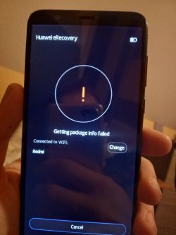 Huawei P Smart i uszkodzony android Huawei P Smart i uszkodzony android