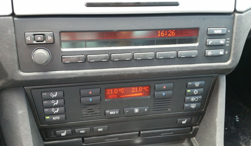 BMW E39 nie działa radio przy zwiększaniu głośności