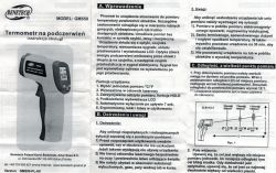 Pirometr GM550 (-50°C ~ 550°C) - Made in China - Recenzja Pirometr GM550 (-50°C ~ 550°C) - Made in China - Recenzja