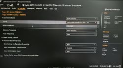 Ustawienia BIOS dla EXPO DDR5-6000 z timingami 30-36-36-76 i napięciem 1.35V