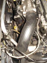 Vectra opel 2.2 dti - Dziwny układ podcisnienia czegoś brak??