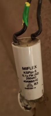 Zelmer/mikser - Mikser Zelmer - zakalec, kondensator i rezystor?!