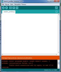 Arduino IDE i atmega 328 - problem z komunikacja arduino IDE i atmega328