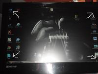 ASUS X54-C - podłączony do telewizora LCD przez kabel HDMI: obcięty obraz ASUS X54-C - podłączony do telewizora LCD przez kabel HDMI: obcięty obraz