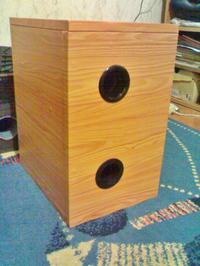 Subwoofer Tonsil ZgN 50-6-511 własnej konstrukcji. Subwoofer Tonsil ZgN 50-6-511 własnej konstrukcji.