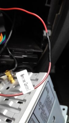 Radio Isudar 7" - Kamera cofania przestała się wyłączać